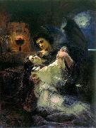 Konstantin Makovsky Tamara and Demon oil painting reproduction